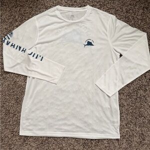 Mens White Long Sleeve Shirt